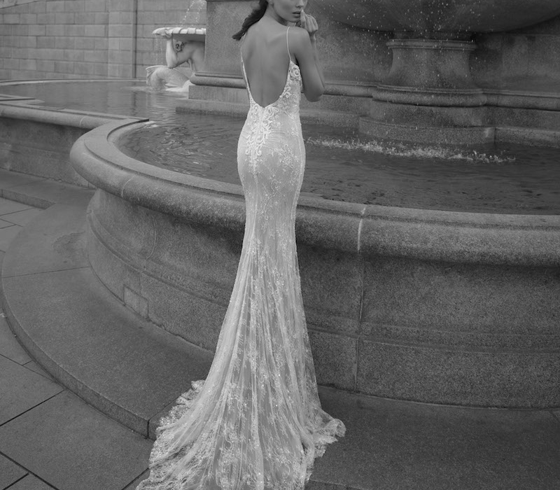 E1611 Ester Wedding Bridal Gown Chicago Back