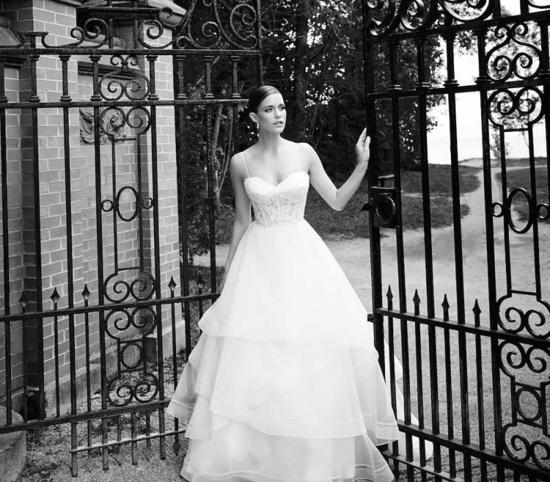 Paloma Blanca 4555 Mira Couture Chicago Wedding Bridal Gown