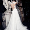 Mira Couture Daalarna Ballet 141 Bridal Wedding Gown Dress Chicago Back