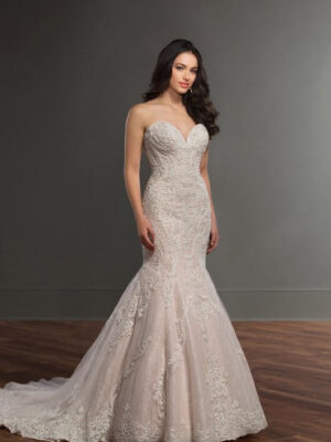 Mira Couture Martina Liana 895 Wedding Dress Bridal Gown Chicago Salon Boutique Front