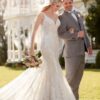 Mira Couture Martina Liana 905 Wedding Dress Bridal Gown Chicago Salon Boutique Couple