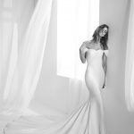 Mira Couture Atelier Pronovias Raciela Wedding Gown Bridal Dress Chicago Boutique Front