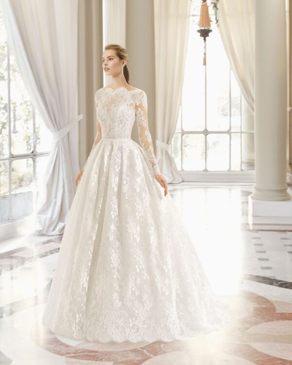 rosa clara short wedding dress