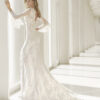 Mira Couture Rosa Clara Couture Ponte Wedding Gown Bridal Dress Chicago Boutique Back