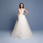 Mira Couture Daalarna Wedding Dress Bridal Gown Chicago Boutique Front
