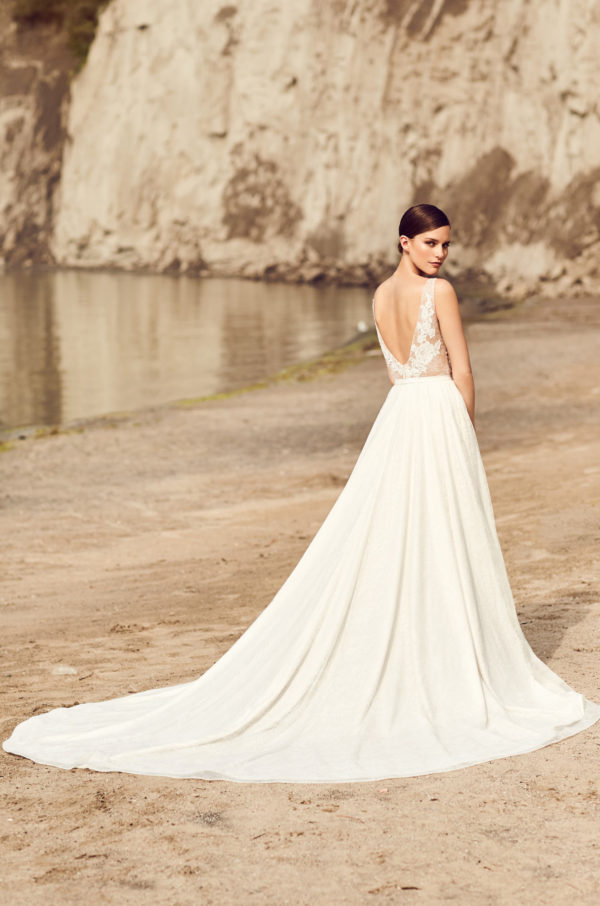 mikaella lace wedding dress