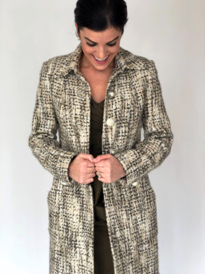 Mira Couture Chicago Boutique Custom Chanel Tweed Coat