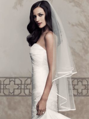 Mira Couture Paloma Blanca 434F Veil Chicago Boutique