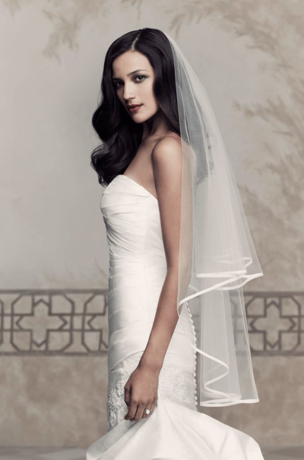 Mira Couture Paloma Blanca 434F Veil Chicago Boutique