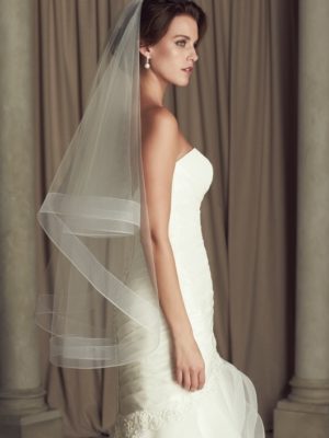 Mira Couture Paloma Blanca 443F Veil Chicago Boutique