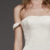 Mira Couture Atelier Pronovias Helvetia Wedding Dress Bridal Gown Chicago Boutique Front Detail