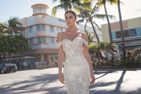 Mira Couture Netta Benshabu Israeli Designer Eve Wedding Dress Bridal Gown Chicago Boutique Detail