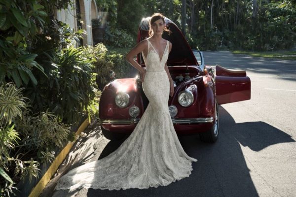Mira Couture Netta Benshabu Israeli Designer Nadin Wedding Dress Bridal Gown Chicago Boutique Full