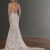 Mira Couture Martina Liana 1047 Wedding Dress Bridal Gown Chicago Boutique Back Full