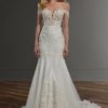 Mira Couture Martina Liana 1057 Wedding Dress Bridal Gown Chicago Boutique Front Full-1