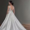 Mira Couture Martina Liana 1075 Wedding Dress Bridal Gown Chicago Boutique Back Full