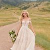 Mira Couture Martina Liana 1086 Wedding Dress Bridal Gown Chicago Boutique Full