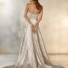 Mira Couture Pronovias Rising Wedding Dress Bridal Gown Barcelona Designer Chicago Boutique Back