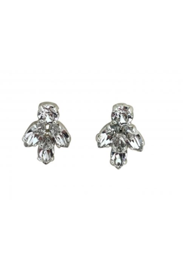 Swarovski Cluster Earrings by Creations Georgianni