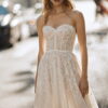 Mira Couture Netta Benshabu Jean Wedding Dress Bridal Gown Chicago