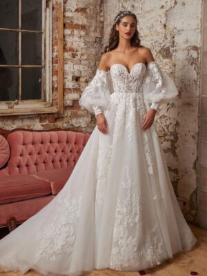 Mira-Couture-Calla- Blanche-Arlette-Wedding-Dress-Bridal-Gown-Chicago