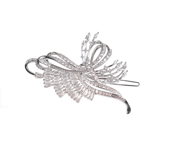 Baguette Angelic Dream Diamontage Barrette by Margaret Rowe