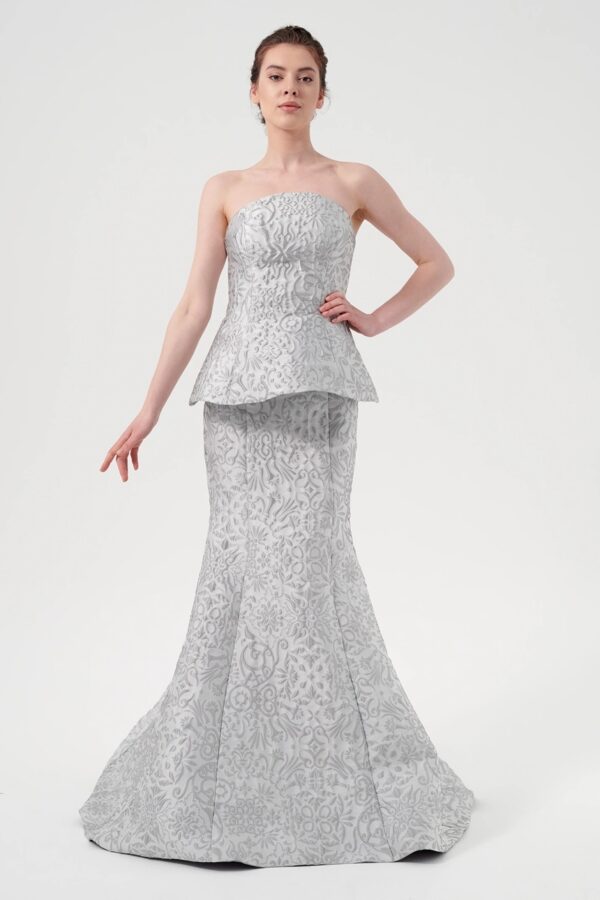 3906 Strapless Gown by John Paul Ataker in Chicago, IL