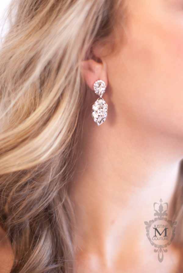 Vicenza Earrings by Justine M Couture