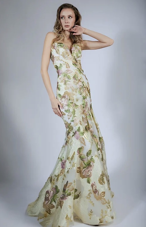 Stephen Yearick 88080x Mother of the Bride Dress from Bridal Shop Mira Couture in Chicago, IL