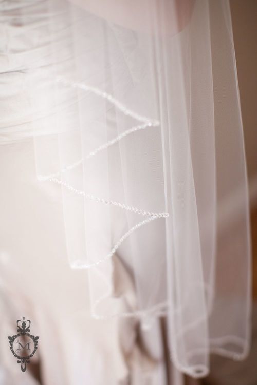 Glitter Dance Veil by Justine M Couture